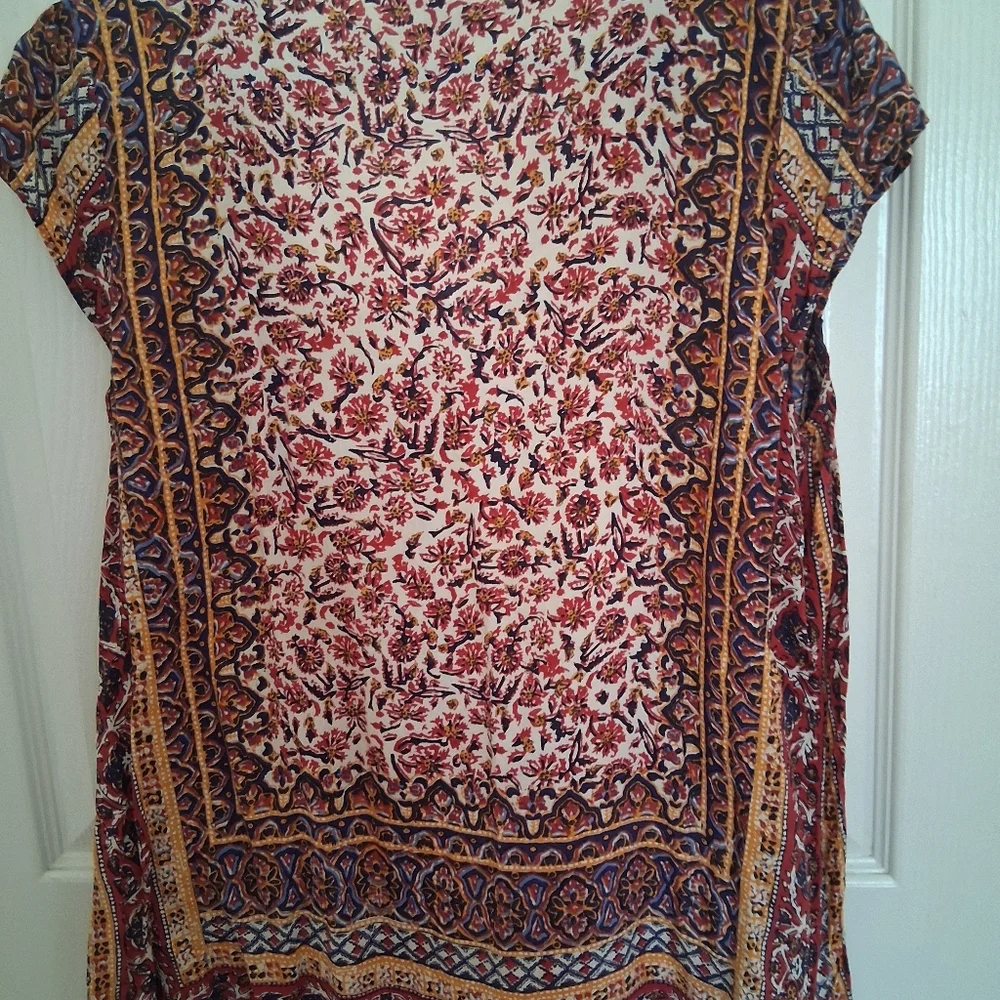 Lucky Brand Multicolor Floral Blouse - Picture 2 of 5